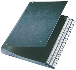 Classeur trieur A4, 1-31/I-XII, 44 compartiments Noir LEITZ