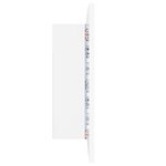 vidaXL Armoire salle de bain à miroir LED Blanc 60x12x45 cm Acrylique