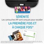 Hp 302 cartouche d'encre trois couleurs authentique pour hp deskjet 2130/3630 et hp officejet 3830 (f6u65ae)