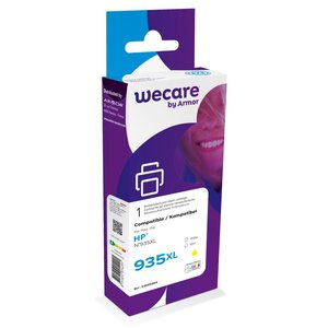 Cartouche jet d'encre remanufacturée, compatible pour hp 935xl y, c2p26ae, pack unitaire jaune