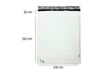 50 Enveloppes bulles opaques N°5 80 microns - 430x520mm