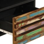 vidaXL Tables de chevet 2 Pièces 40x34x46 cm bois massif de récupération