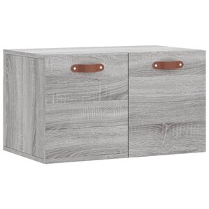 vidaXL Armoire murale Sonoma gris 60x36 5x35 cm Bois d'ingénierie