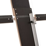 vidaXL Machine de découpe de mousse avec pieds 200 W Contreplaqué