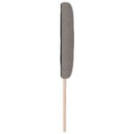 Tête de lit en conception blocs diamant taupe 180 cm en tissu