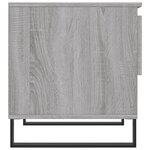 vidaXL Tables basses 2 Pièces sonoma gris 50x46x50 cm bois d'ingénierie