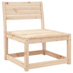 vidaXL Salon de jardin 8 Pièces Bois de pin massif