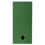 Boite Transfert Dos 120mm Papier Toilé - Vert - X 5 - Exacompta