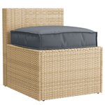 vidaXL Coussin de palette pour siège Anthracite 60x60x12 cm Tissu Oxford