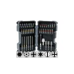 Coffret dembouts de vissage bosch extra hard  douilles 43 pièces 2607017164