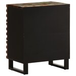 vidaXL Table de chevet 50x34x62 cm bois d'acacia solide