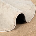 vidaXL Tapis "HUARTE" à poils courts doux et lavable beige 80x150 cm