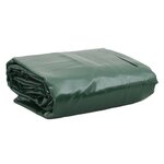 vidaXL Bâche vert 1x2 5 m 650 g/m²