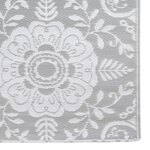 vidaXL Tapis d'extérieur Gris clair 160x230 cm PP