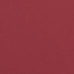 vidaXL Coussins de banc de jardin lot de 2 rouge bordeaux tissu Oxford