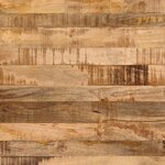 vidaXL Meuble TV 105x33x46 cm Bois massif de manguier