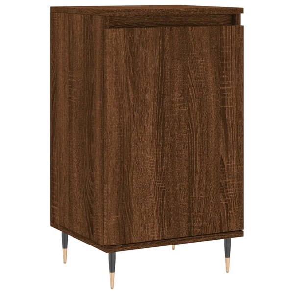 vidaXL Buffet chêne marron 40x35x70 cm bois d'ingénierie