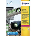 Eavy duty laser labels - étiquettes 99,1x38,1 mm- 280 unités (paquet 280 unités)