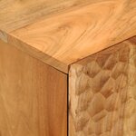 vidaXL Armoire de salle de bain murale 38x33x48cm bois massif d'acacia