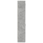 vidaXL Armoire de rangement mince gris béton 50x42 5x225 cm