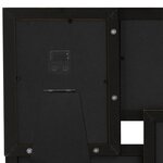 vidaXL Collage de cadres photo pour photo de 4x (10x15 cm) Noir MDF