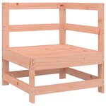 vidaXL Salon de jardin 10 Pièces bois massif sapin de douglas