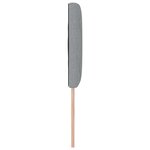 vidaXL Tête de Lit Design en Blocs de Diamant Gris Clair 140 cm Tissu