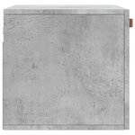 vidaXL Armoire murale Gris béton 60x36 5x35 cm Bois d'ingénierie