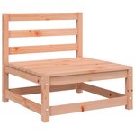 vidaXL Canapés de jardin sans accoudoirs 2 Pièces bois massif douglas