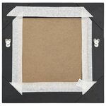 vidaXL Miroir mural style baroque 40x40 cm noir