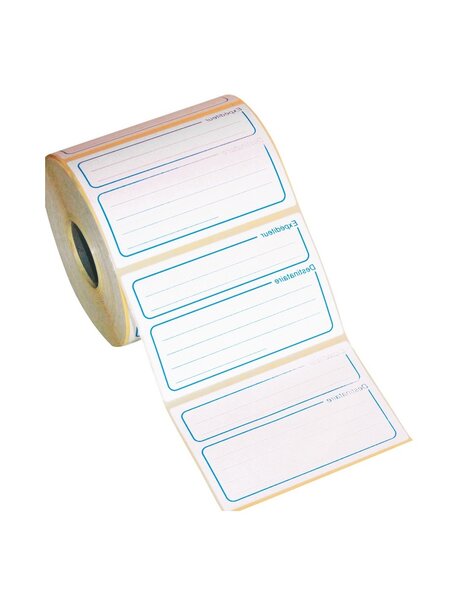 (rouleau de 1000 etiquettes) étiquette d'expédition 120 x 80mm