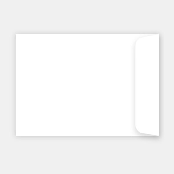 Lot de 50 enveloppes 229x324 mm velin blanc