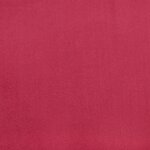 vidaXL Chaises à manger lot de 2 Rouge bordeaux Velours