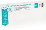 Prêt-à-Poster - Lettre Services Plus - XS - Pochette cartonnée 27,5 x 16,5 cm – épaisseur 3 cm - Lot de 100