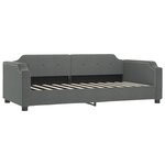 vidaXL Lit de jour avec gigogne et tiroirs sans matelas 80x200 cm