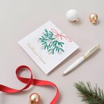 Lot de 6 cartes de voeux avec enveloppe  coffret croix-rouge une année enchantée - draeger paris
