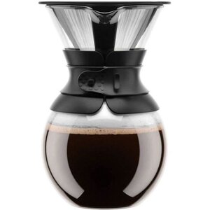 Cafetière BODUM   filtre permanent maille inox  1.0 l  8 tasses
