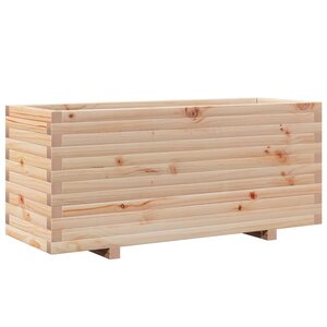vidaXL Jardinière 110x40x49 5 cm bois de pin massif