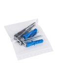 (paquet 1000 sacs) sachet transparent à fermeture zip 50 µ 40 x 60