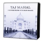 TAJ MAHAL 3 Once Argent Monnaie 10 Dollars Solomon Islands 2023