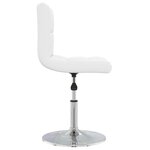 vidaXL Chaises à manger lot de 6 blanc similicuir
