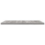 vidaXL Étagères murales 4 Pièces sonoma gris 40x40x1 5 cm bois ingénierie