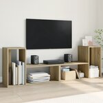 vidaXL Meubles TV 2 Pièces chêne sonoma 75x30x50 cm bois d'ingénierie