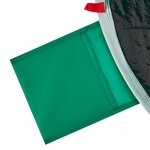 vidaXL Tente de plage 2 personnes vert d'eau escamotable imperméable