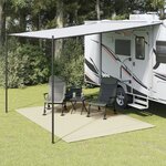 vidaXL Tapis de sol de camping crème 3 5x2 5 m