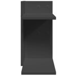 Organisateur armoire de bureau 42 x 21 5 x 42 cm bois d'ingénierie Black 02_0043563