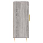 vidaXL Buffet sonoma gris 69 5x34x90 cm bois d'ingénierie