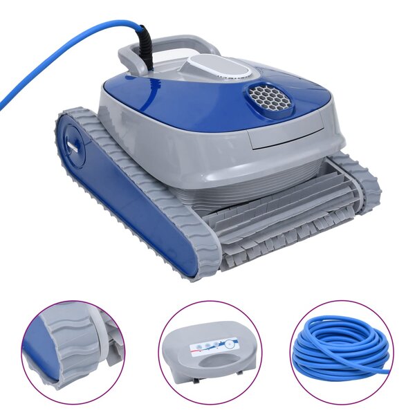 vidaXL Nettoyeur robotique de piscine