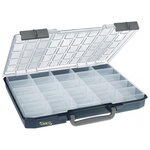 Mallette de rangement avec 25 inserts carrylite 55 5x10 raaco 136297