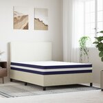 vidaXL Matelas à ressorts ensachés dureté moyenne 140x200 cm